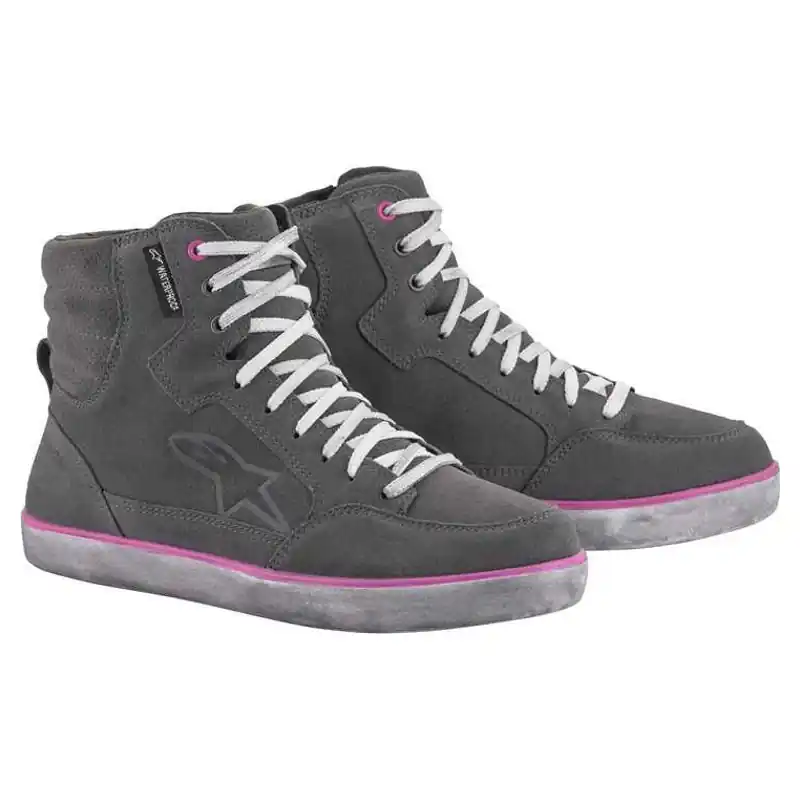 Alpinestars J-6 WATERPROOF Dames Grijs-Roze 5 US (EU-Maat 36) Superprijs