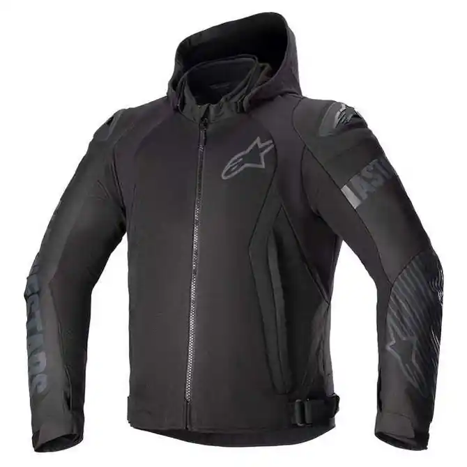 Alpinestars Zaca Air Motorjas Zwart-Zwart S Seizoensaanbieding