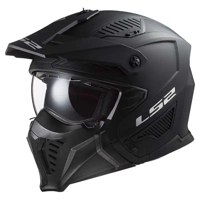 LS2 OF606 Drifter Solid Helm Zwart XS Laatste Versie