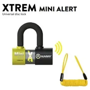 Auvray XTREM Mini Alarm ART 4 Schijfremslot Flitsaanbieding