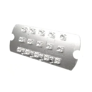 Express Levering Reflector Achterlicht BGM PRO 12V voor Vespa, Lambretta LI Serie 2-3 61-, LI Special, SX, TV Serie 2-3 61