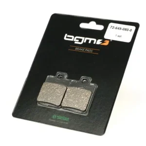 Remblokken BGM 35,6x49mm Hengtong Vespa PX (2011-2017) Vespa PX125/150 (ZAPM741, ZAPM742, 2011-), S50-150 (ZAPC389, ZAPC381, ZAPC386, ZAPM444, ZAPM682, ZAPM44302), ET4 50 (ZAPC260), LX50-125 (ZAPC384, ZAPC381, ZAPC387, ZAPC383, ZAPM441, ZAPM443, ZAPM444 Bestseller
