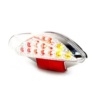 Achterlicht BGM Originele Helder glas 15 LED met Knipperlichtfunktion MBK Nitro (YQ50/L, 2-Takt), Yamaha Aerox (YQ50/L, 2-Takt) Lage Kosten