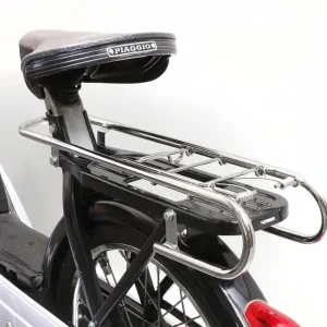 Bagagedrager achter Moto Nostra Piaggio Ciao L, Ciao A Chroom Beperkt Aanbod