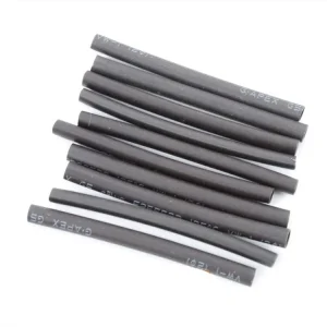 Krimpkaus zwart 2,0 x 40mm 10 stuks voor Zündapp, Kreidler, Hercules, Puch Hoge Kwaliteit