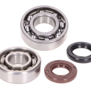 Nieuw LagerSet Krukas incl. Keerringen voor GY6 139QMA, QMB 4-Takt, Kymco