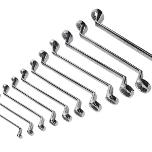 Premium Ringsleutel Set gekröpft, 6-32mm 12-delig