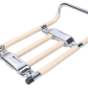 Bagagedrager Chroom, beige voor Simson KR51/1, KR51/2, SR4-2, SR4-3, SR4-4, Schwalbe, Star, Habicht, Sperber Lage Prijs