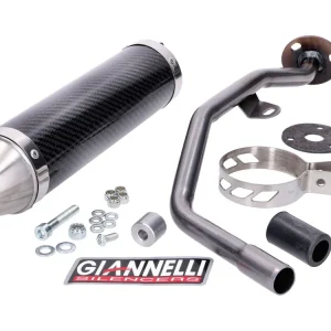 Einddemper Giannelli Carbon voor Peugeot XPS TL 50 06-07 Aanbieding