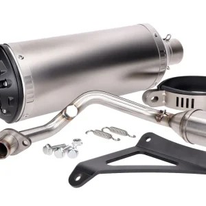 Uitlaat Power1 Aluminium voor Vespa Primavera, Sprint, Zip 4T 50 Euro4 18 Uitverkoop
