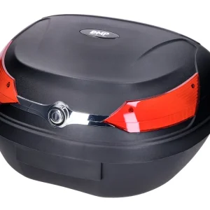 Actieprijs Topkoffer DMP zwart, Reflector rood 51L
