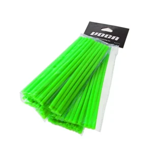 Korting Speichencover Set VOCA 215mm voorkant, 190mm achter - je 38 Stuks - neongrün