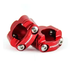 Seizoensaanbieding Stuurklem Lenkeranbaukit VOCA HB28 CNC 22-28 - rood