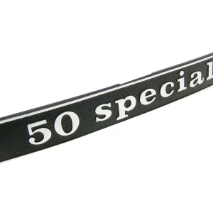 Superprijs Embleem "50 special" voor Vespa 50 Special
