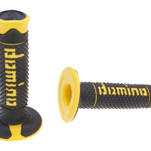 Laatste Versie Handvaten set Domino A260 Off-Road zwart / geel