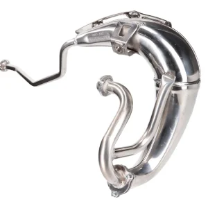 Uitlaat OEM Chroom voor Aprilia RX, SX, Derbi Senda R, SM DRD Racing, X-Treme Nieuw