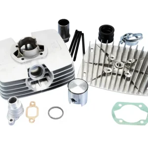 Cilinderkit Polini Serie 6000 80cc 48mm voor Fantic Motor Regolarita 50, Minarelli P4-P6 Op = Op