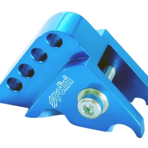 Exclusieve Aanbieding Schokbrekerverlenger Polini CNC 4 Gaten blauw voor Minarelli horizontaal