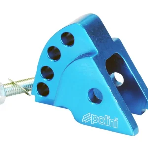 Direct Verzonden Schokbrekerverlenger Polini CNC 4 Gaten blauw voor Minarelli verticaal