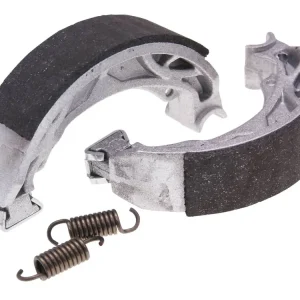 Remblokset Polini 110x25mm incl. Veren voor Trommelrem voor Gilera Runner, Piaggio NRG, ZIP, Vespa S50 Actieprijs