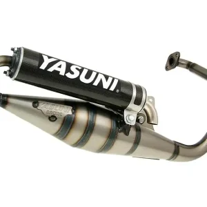 Uitlaat Yasuni Scooter Z Carbon voor Peugeot verticaal Korting