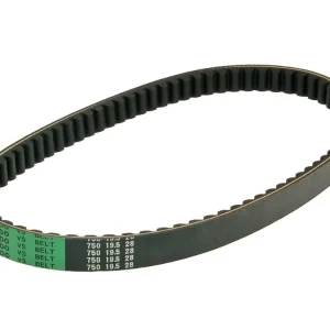 Nieuw V-snaar Bando 750-19,5-28 V/S voor SYM Megalo 125, Attila 125, 150