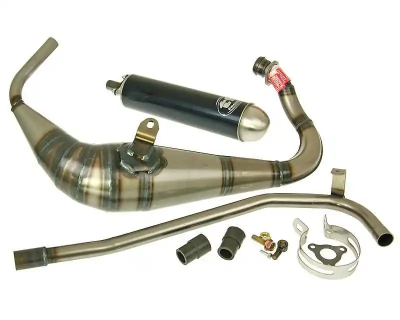Uitlaat Tecnigas E-Box voor Derbi GPR50 -2009, Aprilia RS50 -2010 (D50B0) Exclusieve Aanbieding