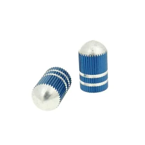 Meest Verkocht Ventieldoppen Set Bullet blauw - universeel
