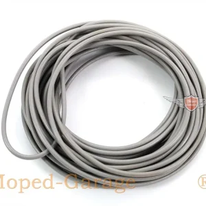 Beperkt Aanbod Kabel Grijs 0,5qmm 5m voor Zündapp, Kreidler, Hercules, Puch, KTM, Rixe, Miele, Brommer, Brommer, Mokick, scooters