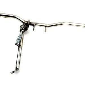 Finale Uitverkoop Fußrastenrohr RVS 485mm 18mm met Zijstandaard voor Zündapp, GTS 50, KS C 50 Sport, Super, CS