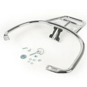 Uitverkoop Topcase-houder achter (voor Originele Piaggio Top Case) Moto Nostra Vespa GT, GTL, GTV, GTS, GTS Super, GT60 125-200-250-300cc Chroom