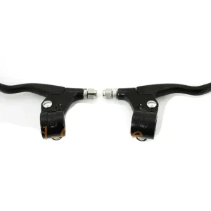 Fabrieksprijs Armaturenset Koppelingshevel Remhevel Aluminium zwart 140mm voor Zündapp, Kreidler, Hercules, Puch, Miele, DKW, NSU, KTM