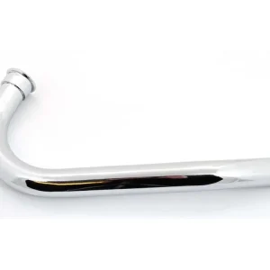 Uitlaatbocht Chroom 37,80mm x 28mm voor Hercules MK 1, 2, 3M, 4M, DKW RT 139 M Exclusieve Aanbieding