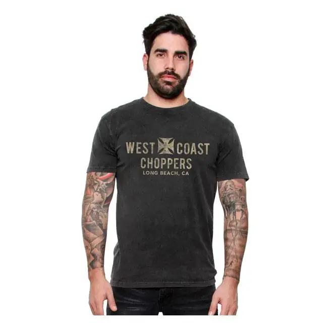 Populair WCC Eagle Vintage T-shirt Zwart S