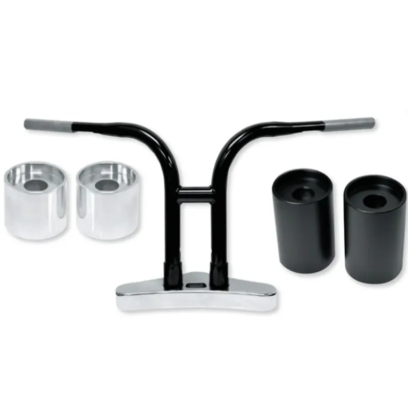 LA Choppers Verlengstuk Riser 1" (25.4mm) / 1" (2.5cm) / Gloss Black Voordeelprijs