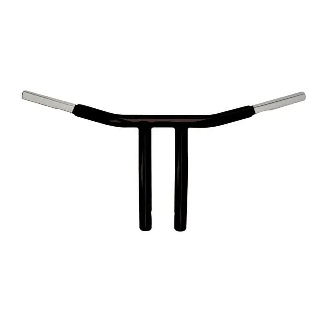 Must-Have Wild1 1-1/4" Chubby Pullback Drag Motorfietsstuur 10" Rise Black