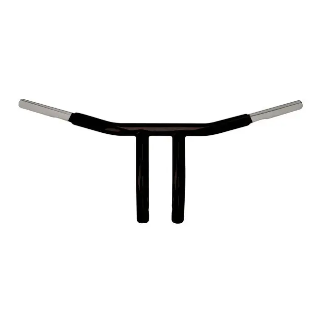 Lage Kosten Wild1 1-1/4" Chubby Pullback Drag Motorfietsstuur 8" Rise Black