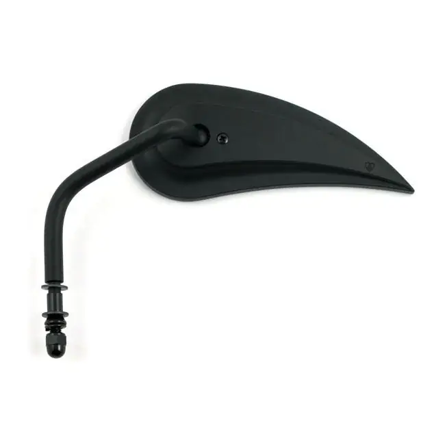 Arlen Ness RAD III Breed Gegoten Motorfietsspiegel Black / Left Laatste Kans
