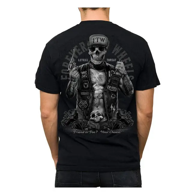 Dodelijke bedreiging, vriend of vijand T-shirt M Betrouwbaar