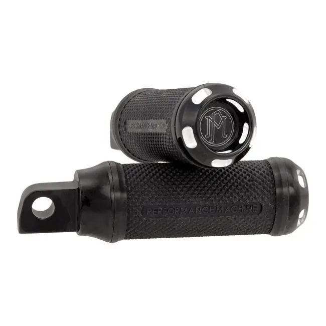 Alleen Vandaag Performance Machine Apex voetsteunen voor Harley All traditional H-D male mount. (excl. rider/passenger on 18-21 Softails; 20-21 Livewire. excl. rider location on 15-20 XG; 10-21 XL1200X/XS; 11-20 XL1200C; 12-16 XL1200V) / Contrast Cut