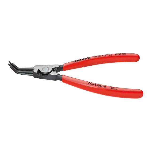 Knipex externe borgveertang met 45° schuine punten Laatste Versie
