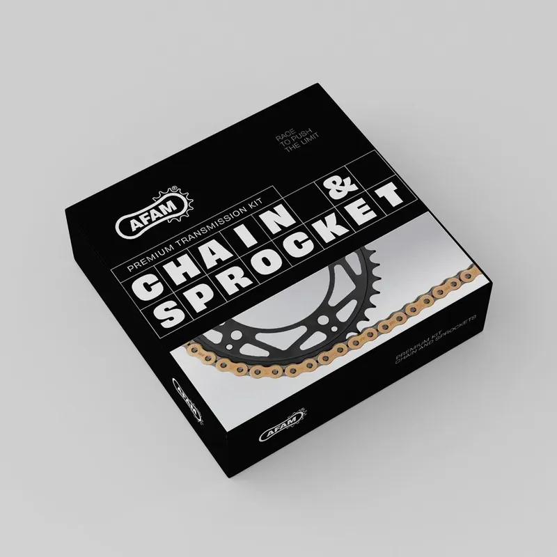 Rechtstreeks Van De Fabrikant Afam ketting- en tandwielenset voor BMW F 650 Funduro 97-03 (520 XMR3 Chain. 110 links. 47T/16T)