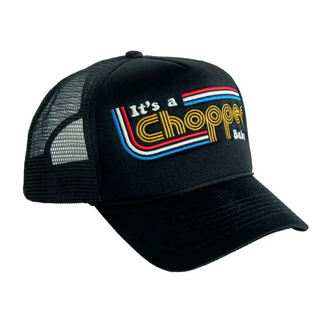 Favoriet 13 1/2 Het is een Chopper baby Trucker Cap Zwart