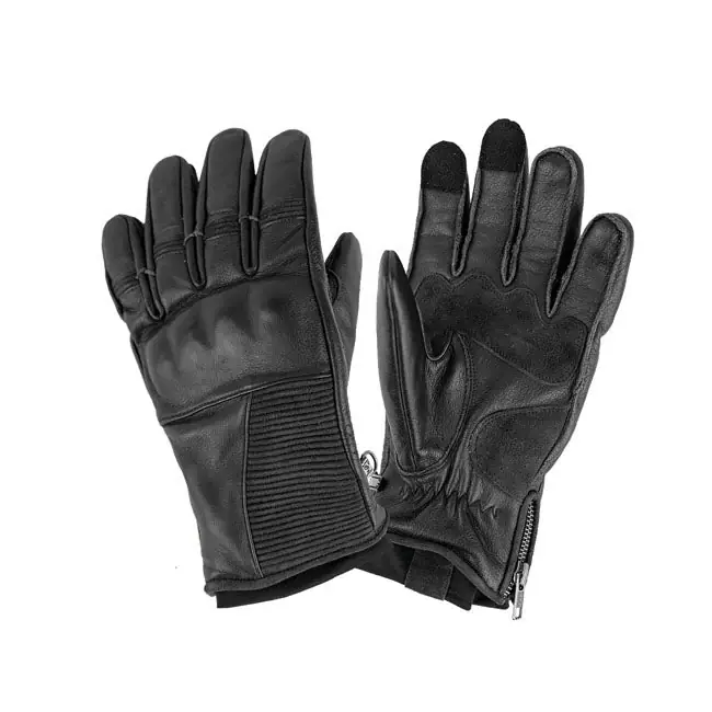 Lage Kosten By City Detroit Motorhandschoenen Zwart XS