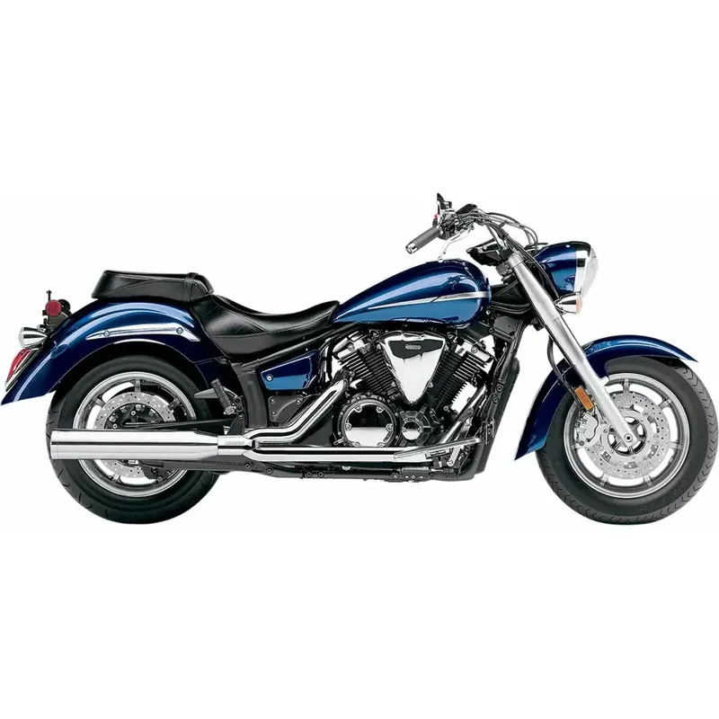 Hete Deal Cobra Power Pro HP Chrome Uitlaat voor Yamaha 07-15 XVS1300 Midnight Star
