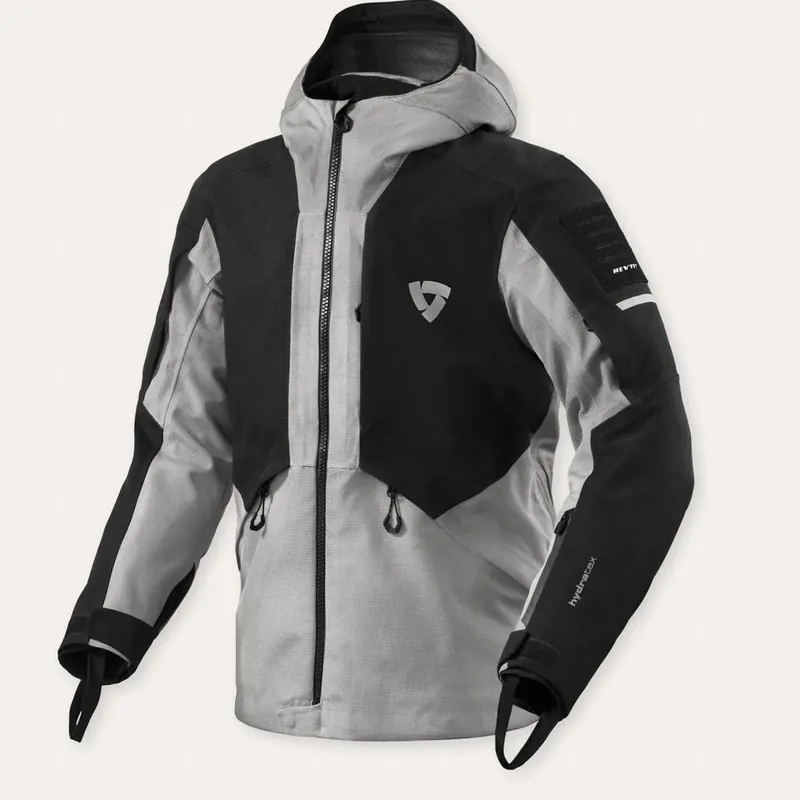 Uitverkoop REV'IT! Tectonic H2O motorjas Black/Light Grey / S