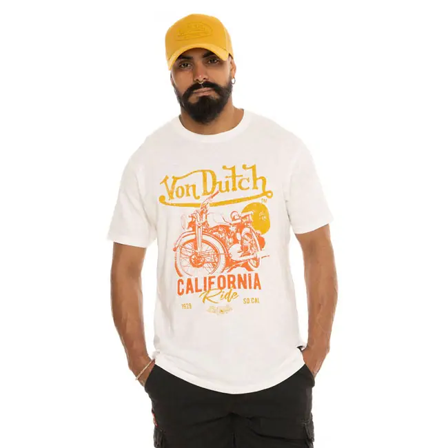 Exclusieve Aanbieding Von Dutch Siera T-Shirt Ecru / S