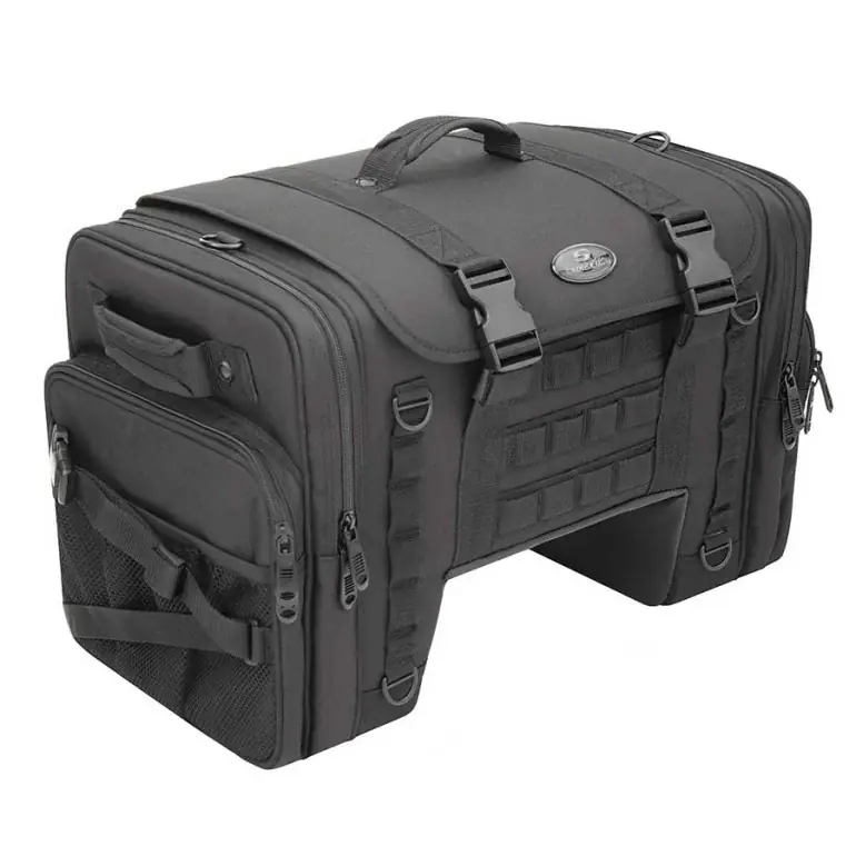 Beperkt Aanbod Saddlemen TS3200DE Deluxe Tactical motorfiets-tunnel-/achtertas