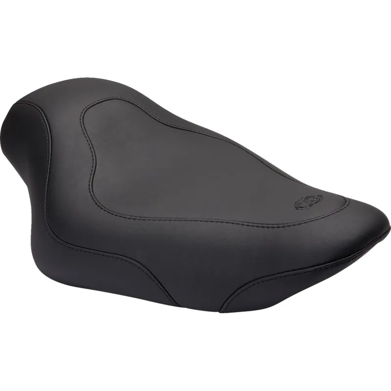 Bestel Nu Mustang Tripper solo-zadel voor Harley 08-25 Touring (excl. 23-25 CVO; 24-25 Road Glide / Street Glide) / Plain / Black