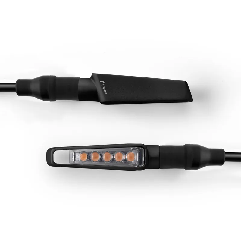 Rizoma knipperlicht Vision zwart Shop Nu